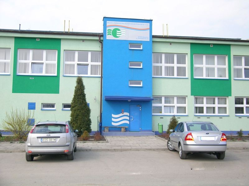 Wejście do budynku MPOŚ
